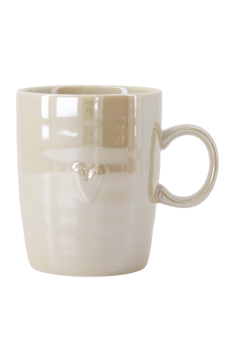 theemok parelmoer hartje | sand