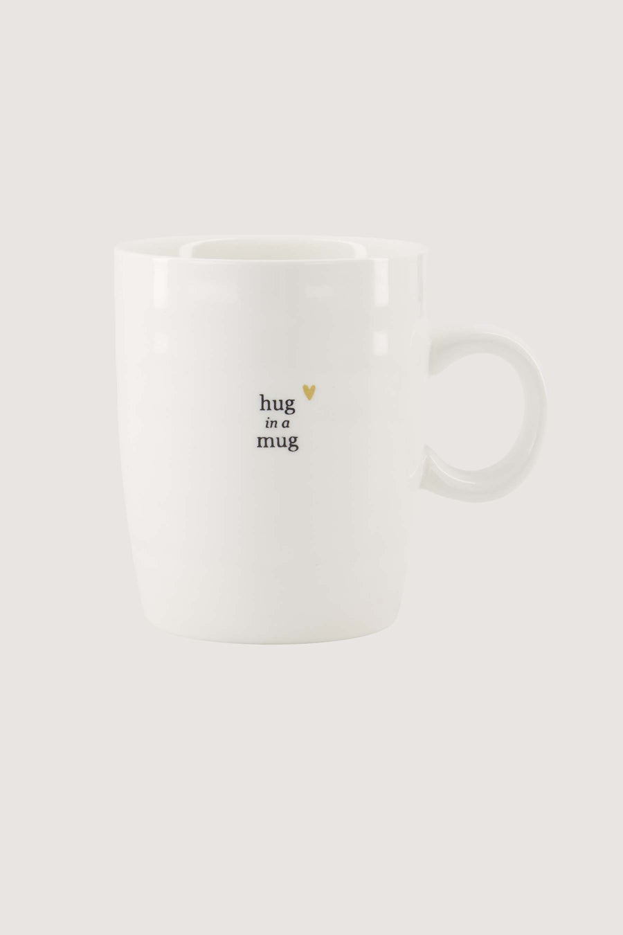 theemok hug in a mug | white / pink