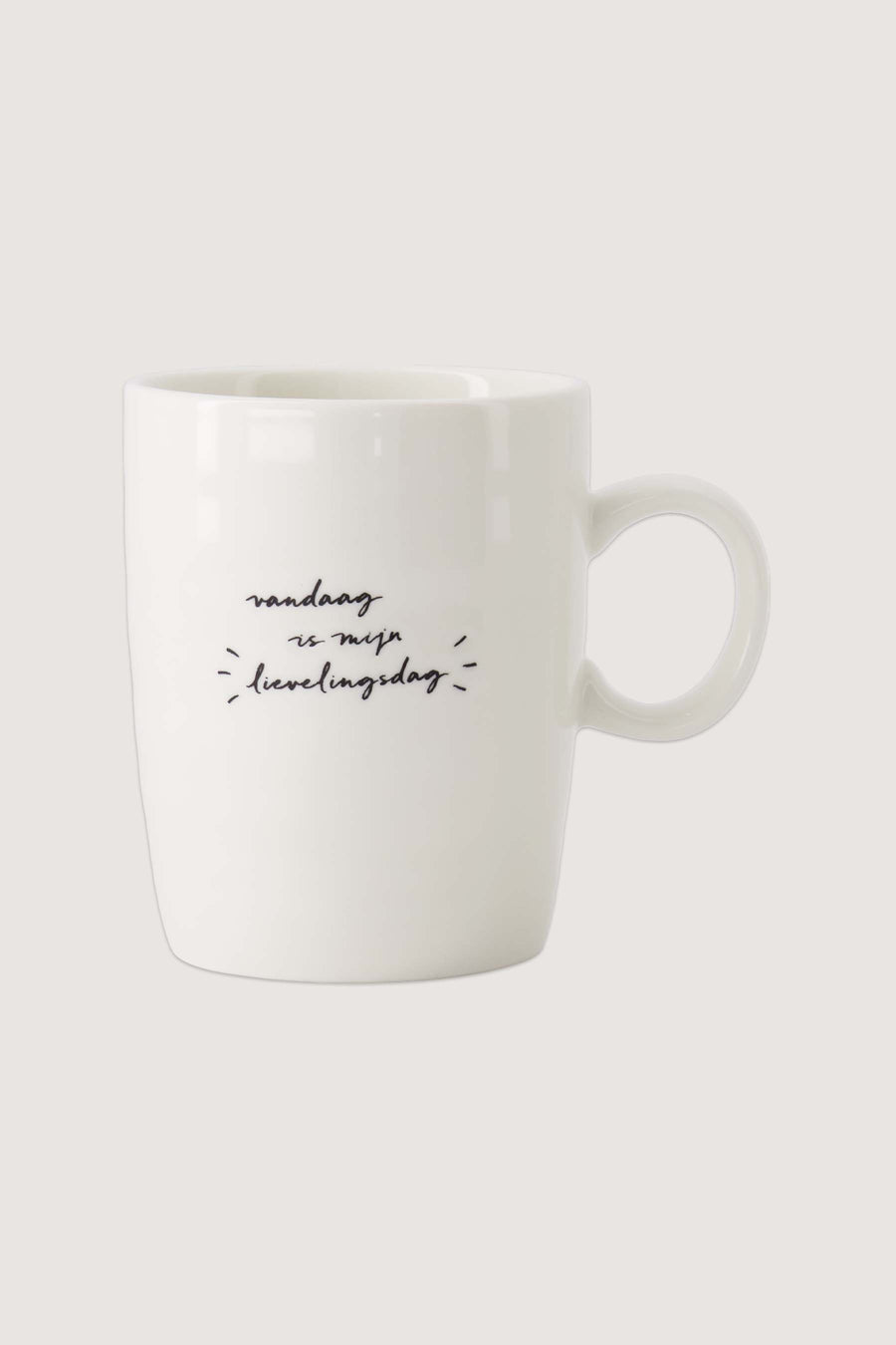 theemok lievelingsdag | wit / zwart