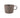 cappuccino mok hartje | dark brown