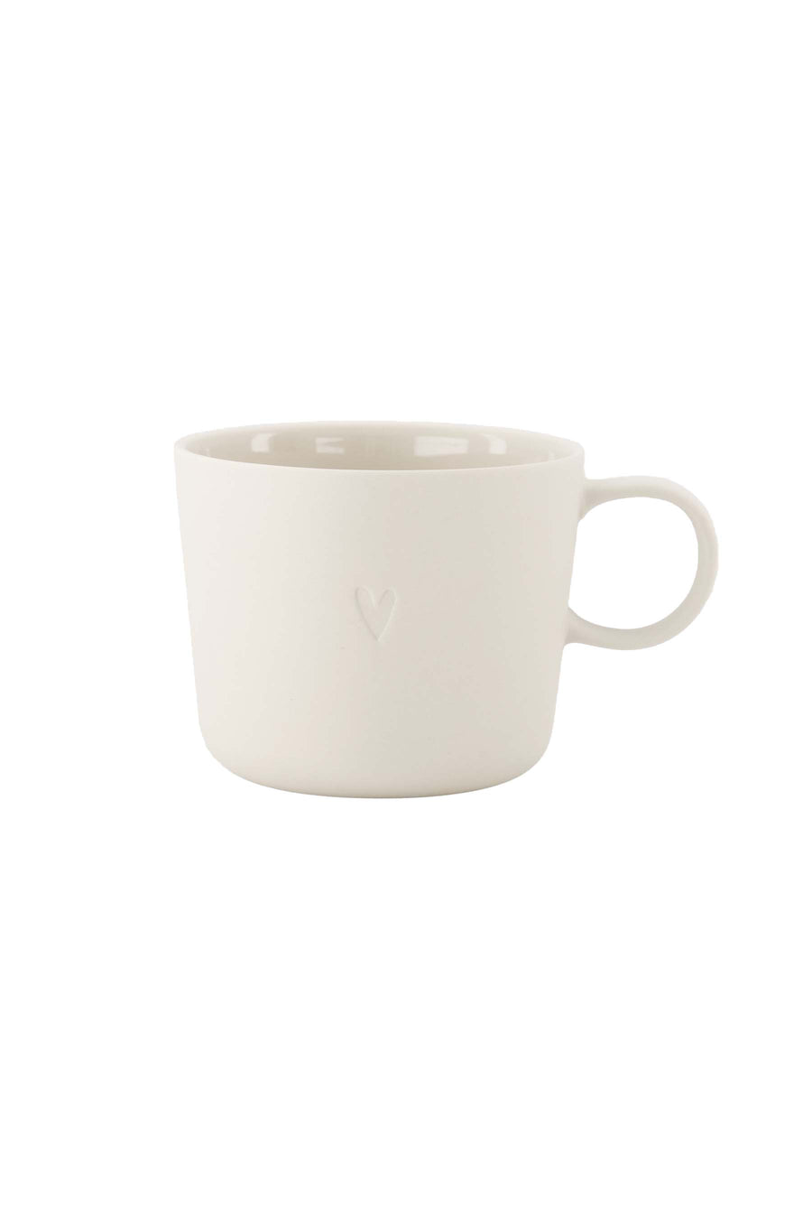 cappuccino mok hartje | warm sand