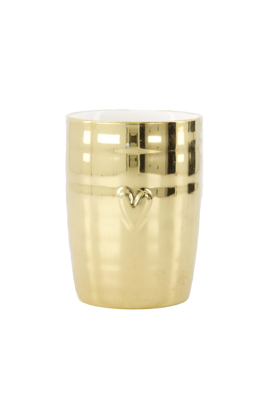 koffiemok hartje | gold