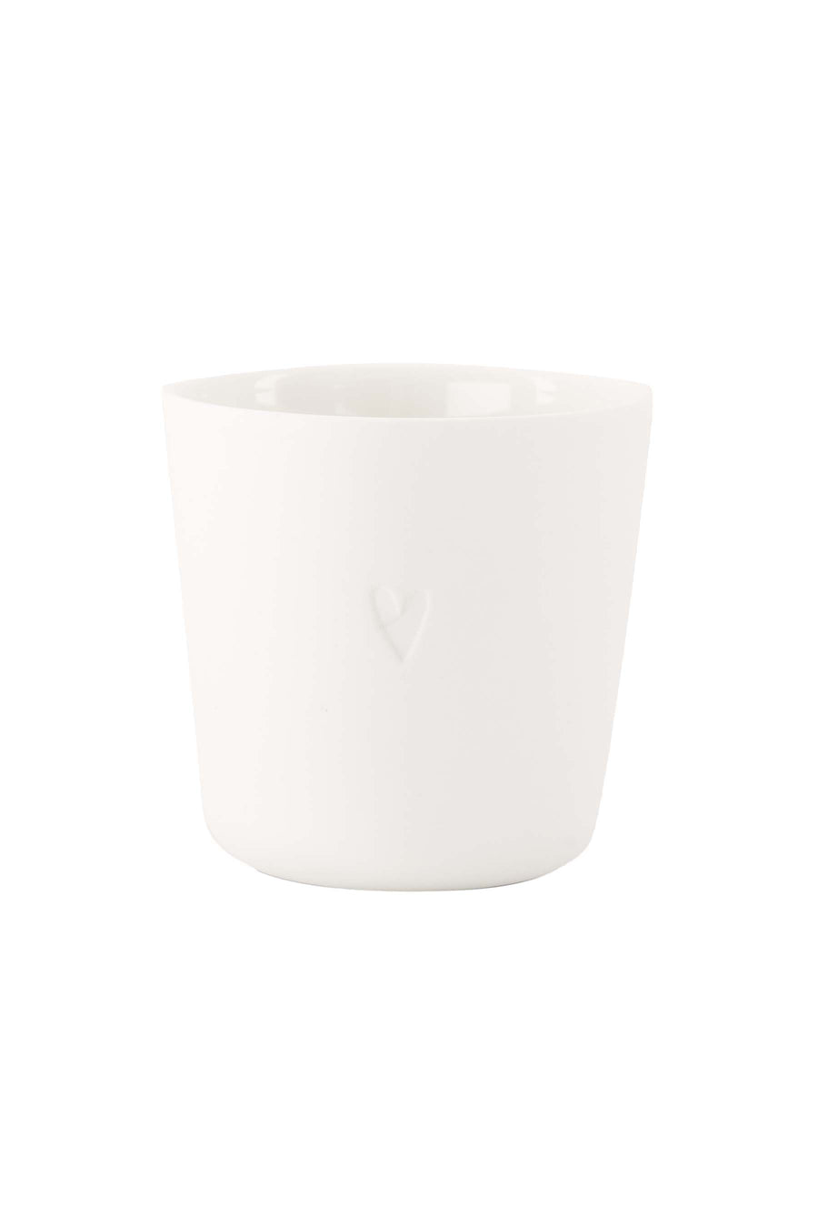 koffiemok hartje | white