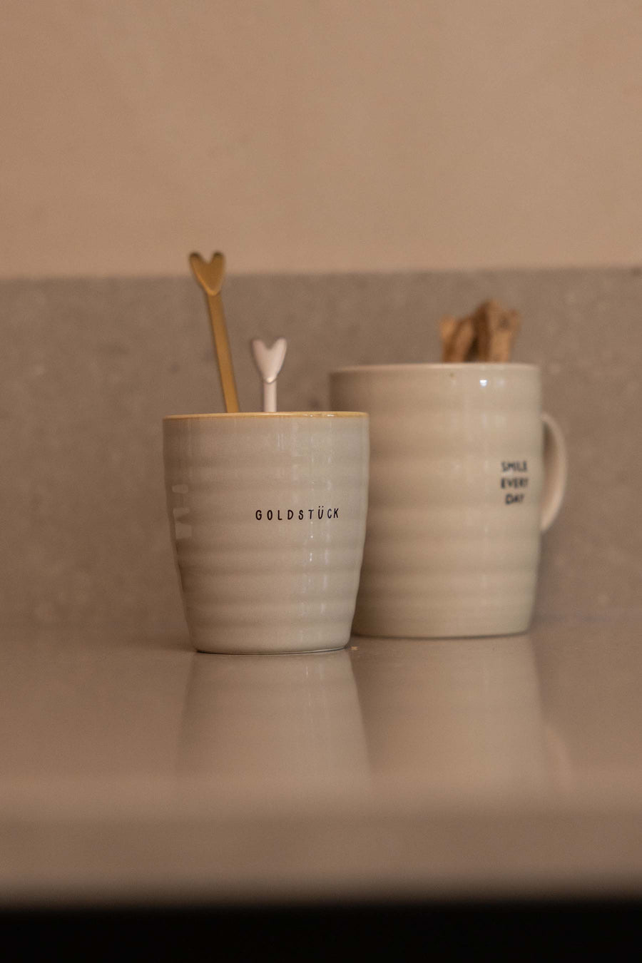 koffiemok goldstück | sand