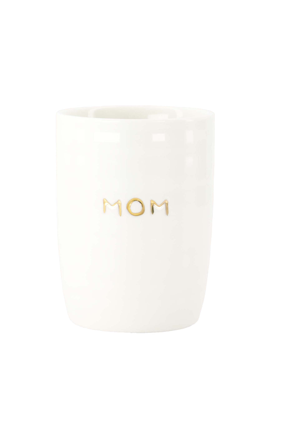 koffiemok mom | white / gold