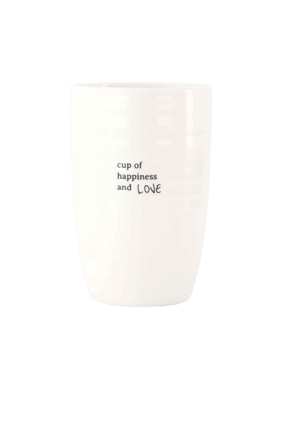 mok L happiness | white / black