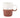 theemok cozy | white  / dark red