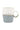 "Good Morning" Teacup | White / Ash Blue