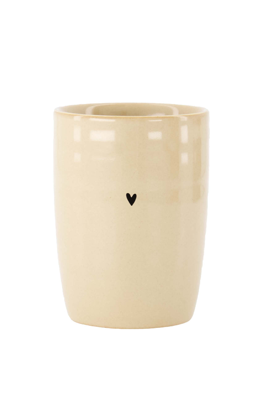 koffiemok hartje | sand