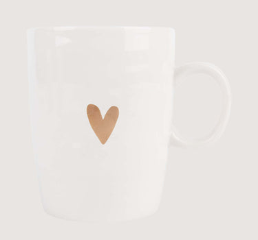 theemok goud hartje | white