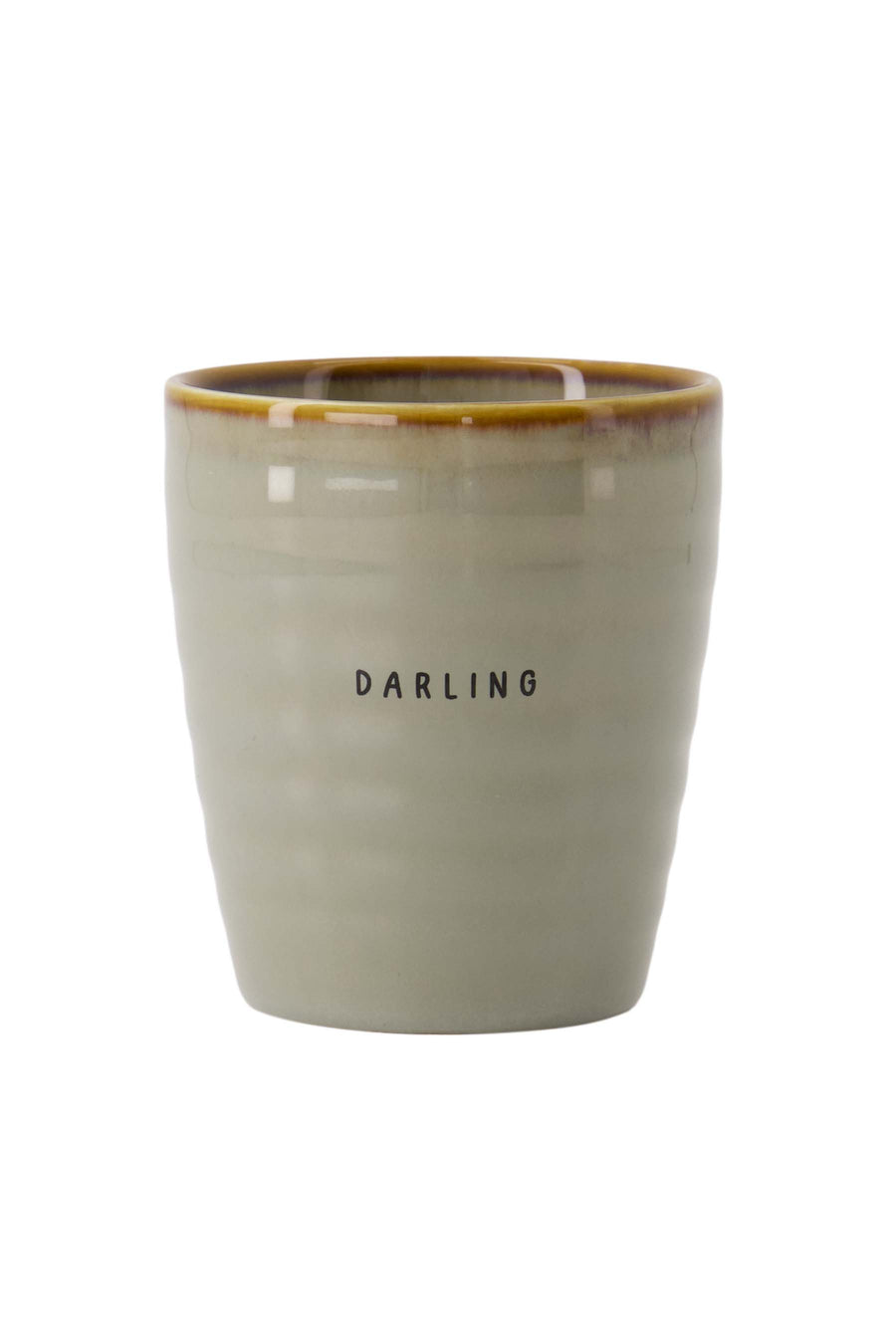 coffee mug darling gray-blue | gray-blue