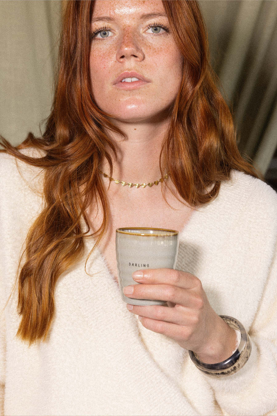 koffiemok darling grijsblauw | grijsblauw