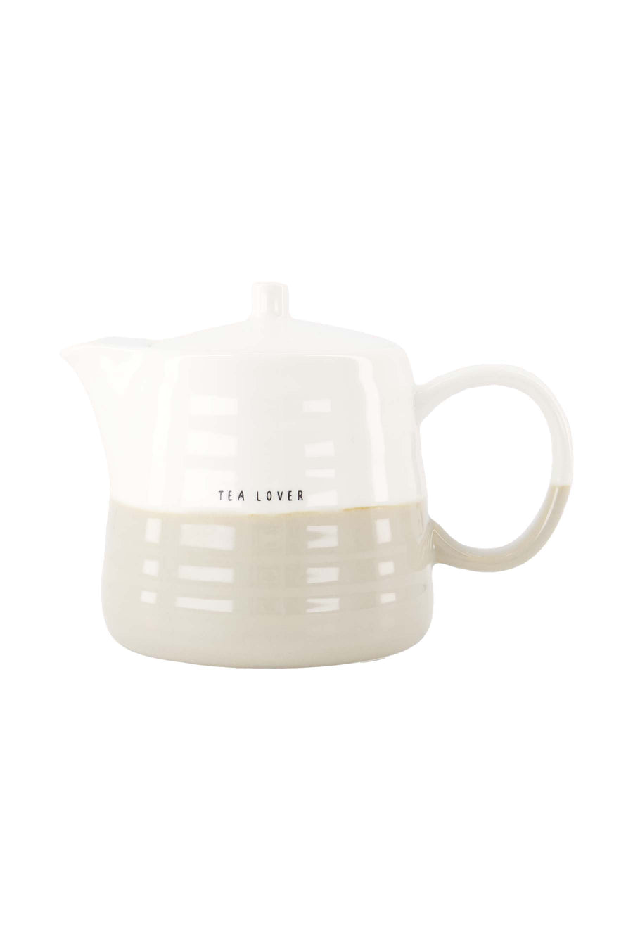 theepot tea lover | white / sand