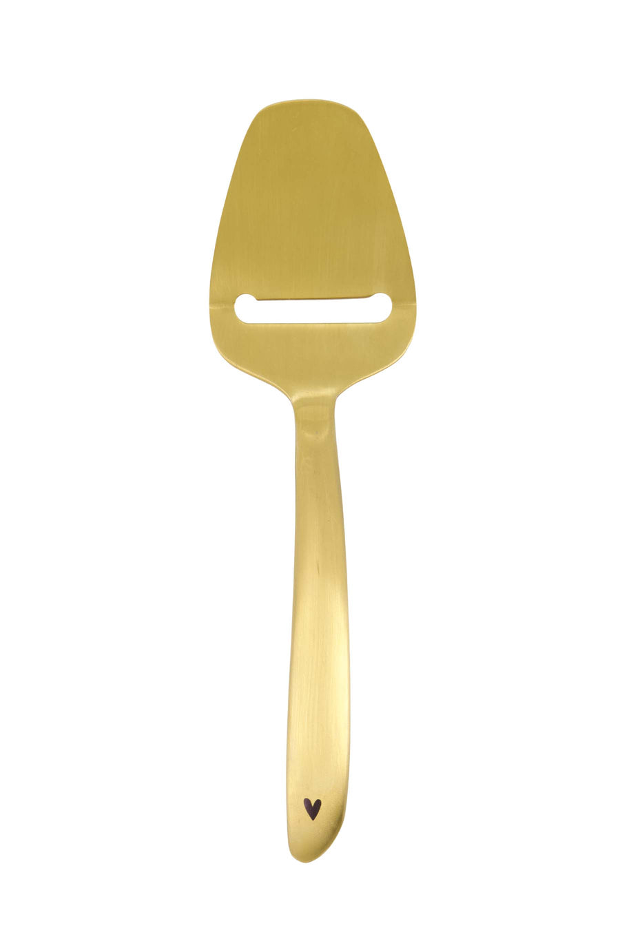 cheese slicer heart | gold
