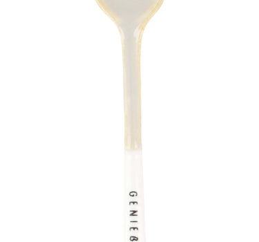 genieß spoon | white / sand