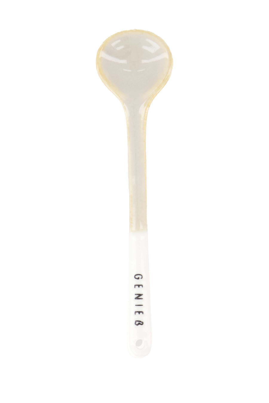 lepeltje genieß | white / sand