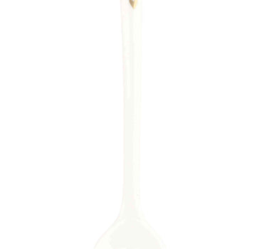 little spoon, little heart | white / gold