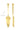 taartschep en taartmes made with love hartje | gold