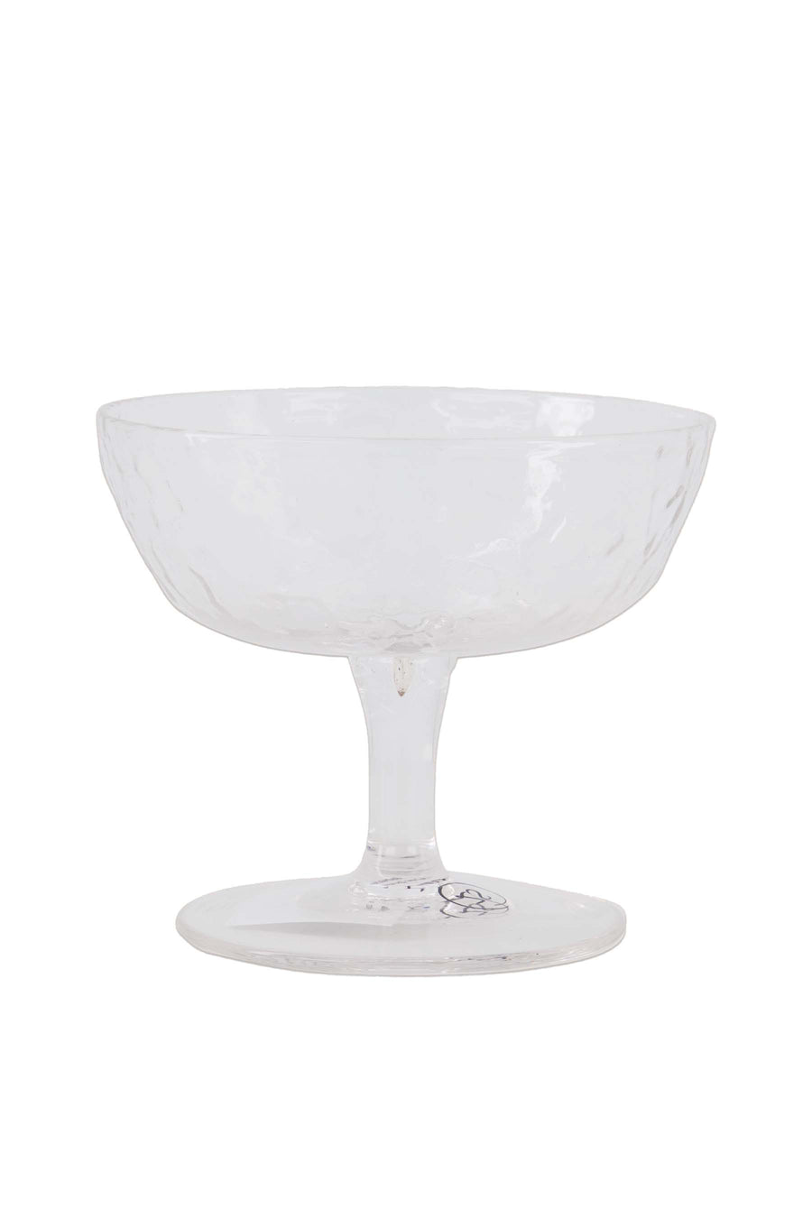 coupe glas hartje | transparent