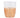 Drinkglas Lieveling light pink van Zusss; transparant glas met roze onderkant en gouden rand.