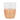 Drinkglas Lieveling light pink van Zusss; transparant glas met roze onderkant en gouden rand.