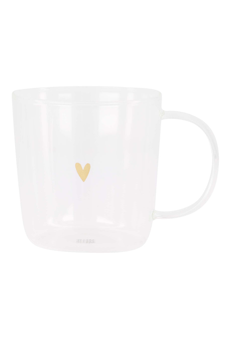 Theeglas Hartje | transparent