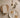 servetten rechthoek happiness | sand / dark brown