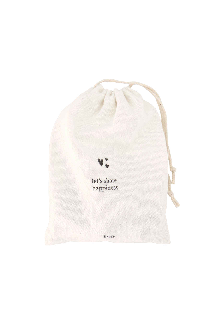 set van 4 tafelkleed hangers hartje | white / gold