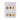 Set of 6 gold-colored wine glass tags with hearts on a white display card by Zusss