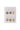 Set of 6 gold-colored wine glass tags with hearts on a white display card by Zusss