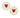 Set van 2 Onderzetters in Doosje Let Your Heart Fill with Joy | white / ochre / gold