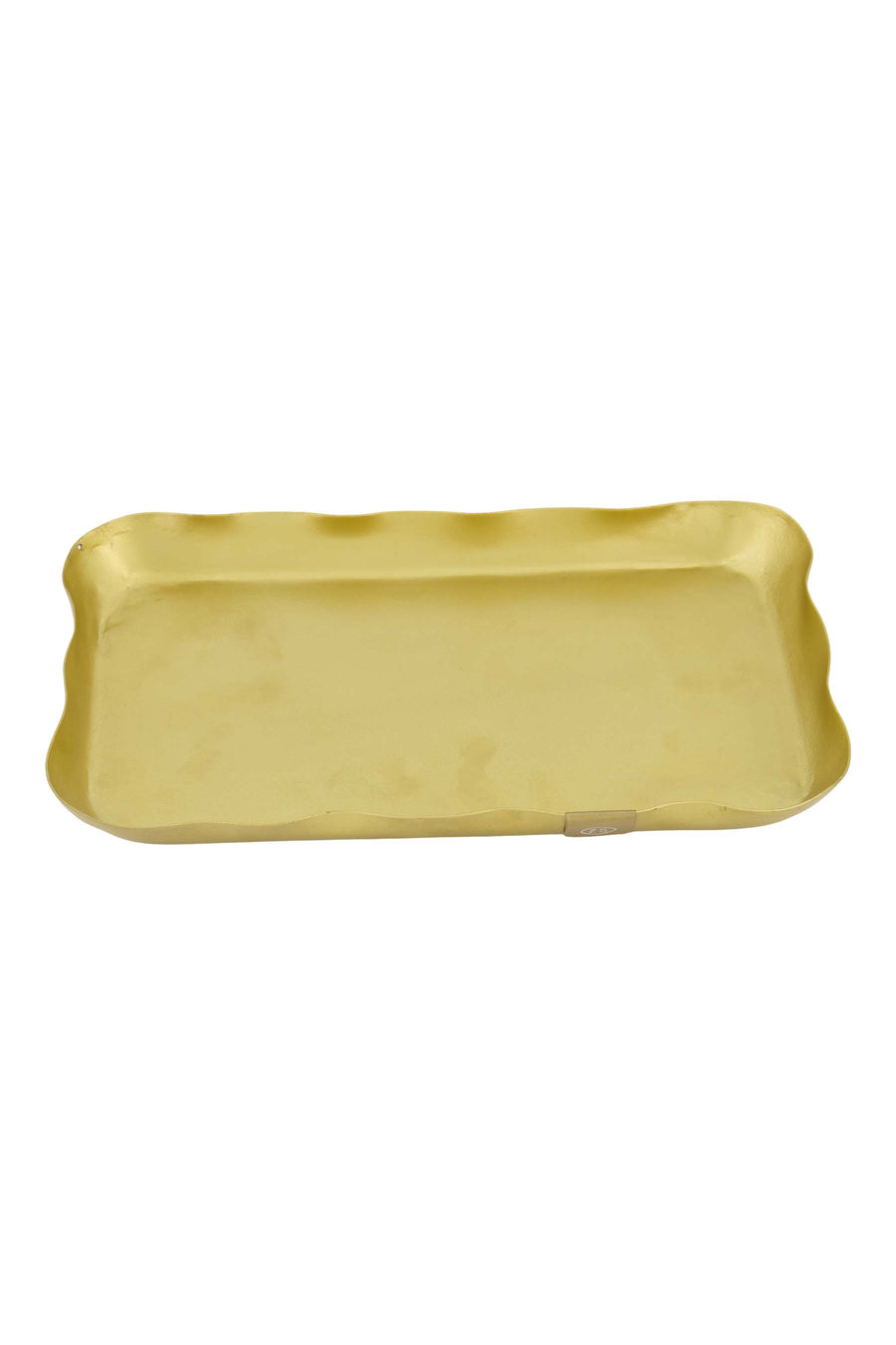 servethouder metaal rechthoek goud | goud