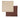 Set of 4 "Happiness" Dishcloths | Sand / Dark Brown