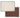 Set of 2 double-sided placemats: "Favorite Place" / "Happiness" | Sand / Dark Brown