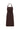 Schort met Strik Streepjes | brown / darkbrown