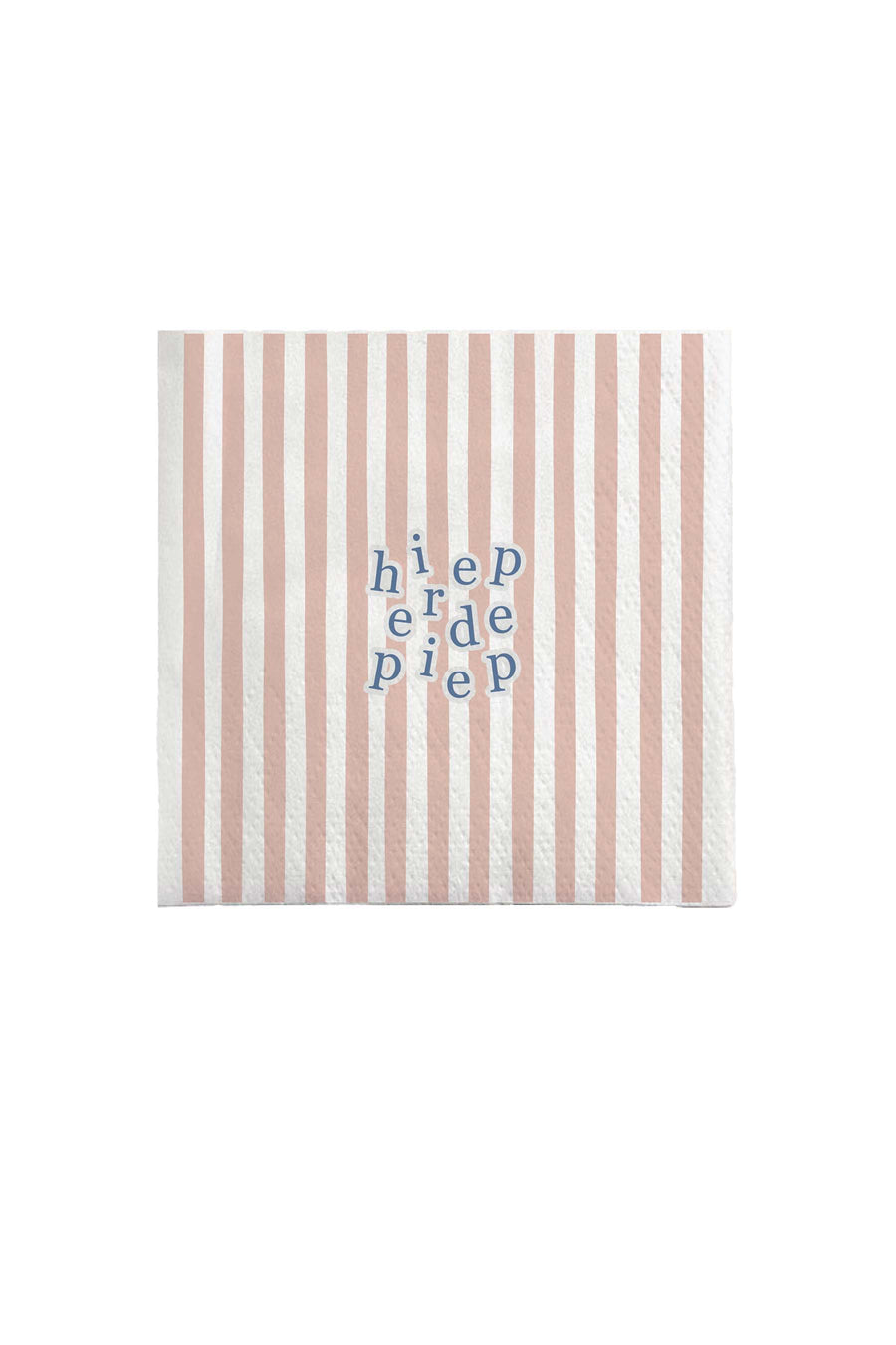 square striped napkins | white / pink / blue