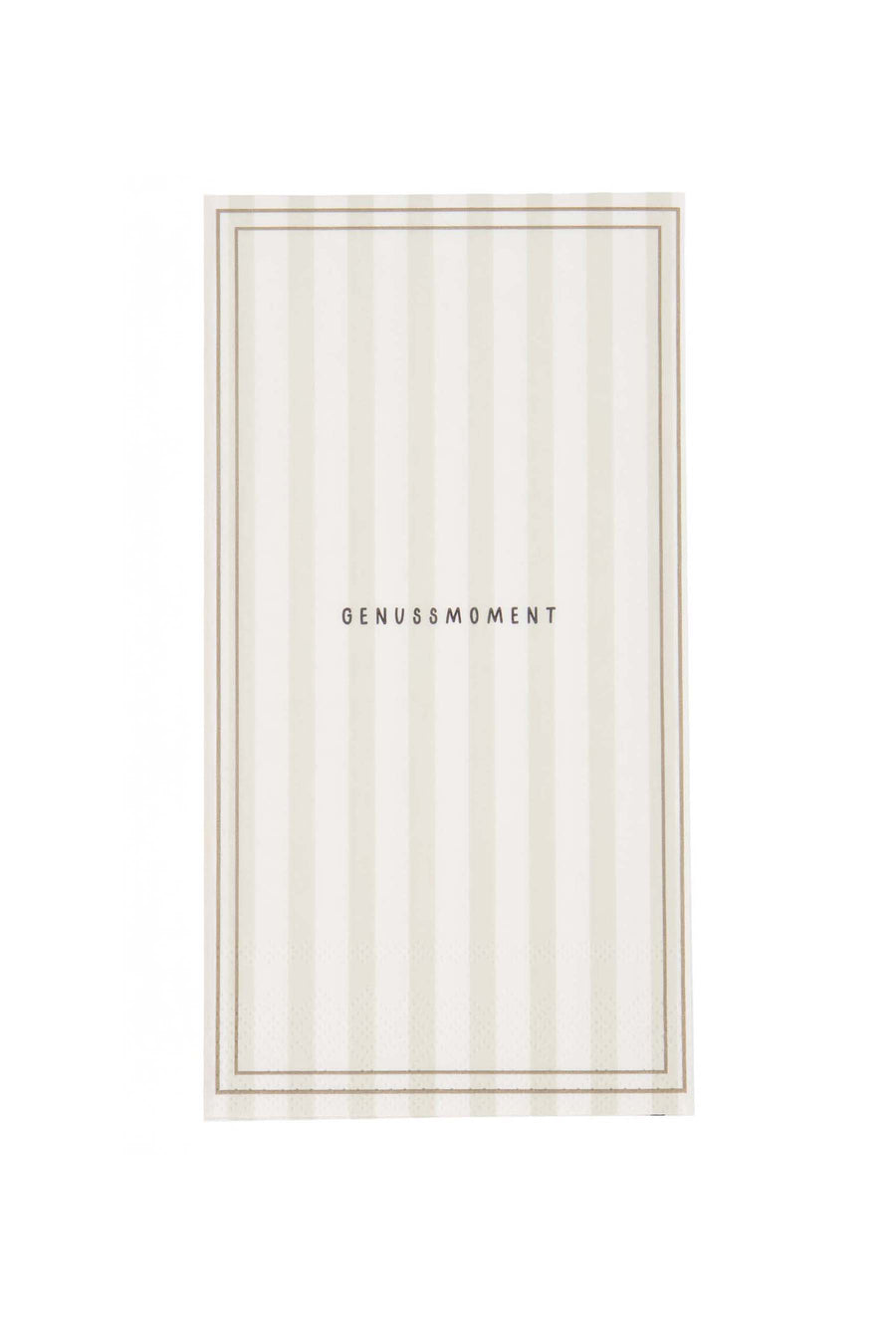 servetten rechthoek genussmoment | white / sand