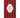 Servetten Rechthoek Let Your Heart Fill with Joy | darkred / red / white