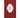 Servetten Rechthoek Let Your Heart Fill with Joy | darkred / red / white