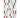 servetten rechthoek hartje print multicolor | multicolor