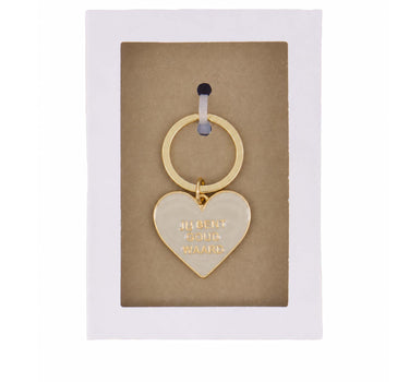 sleutelhanger in doosje jij bent goud waard | multicolor