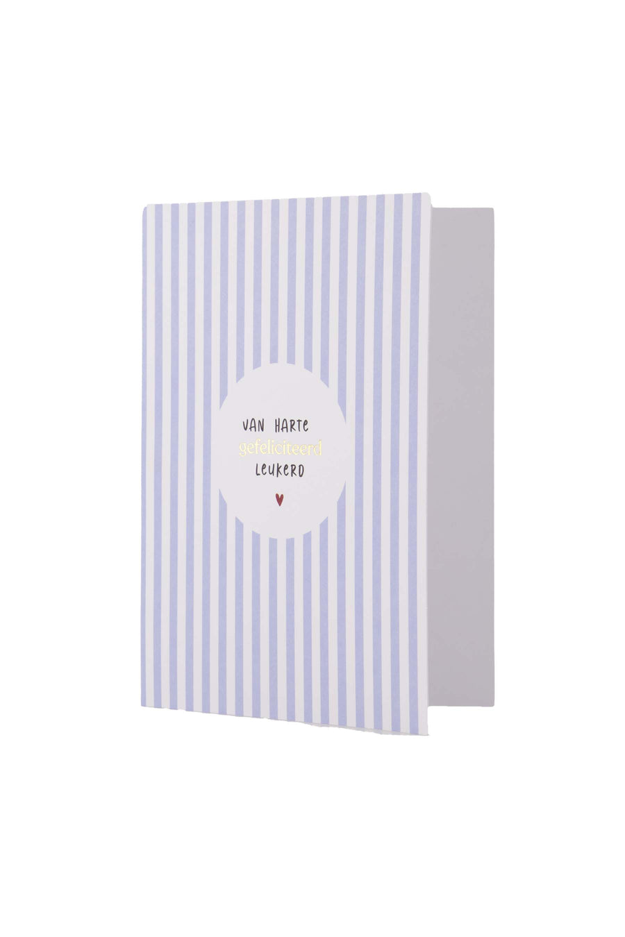 wenskaart gefeliciteerd lieverd | blauw / wit