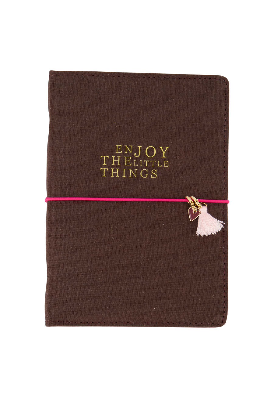 Agenda 2027 Enjoy the Little Things | darkbrown / gold / pink
