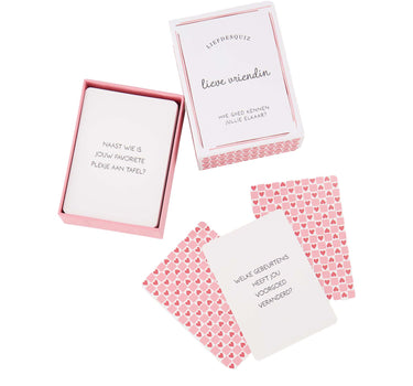 vriendenquiz lieve vriendin | pink