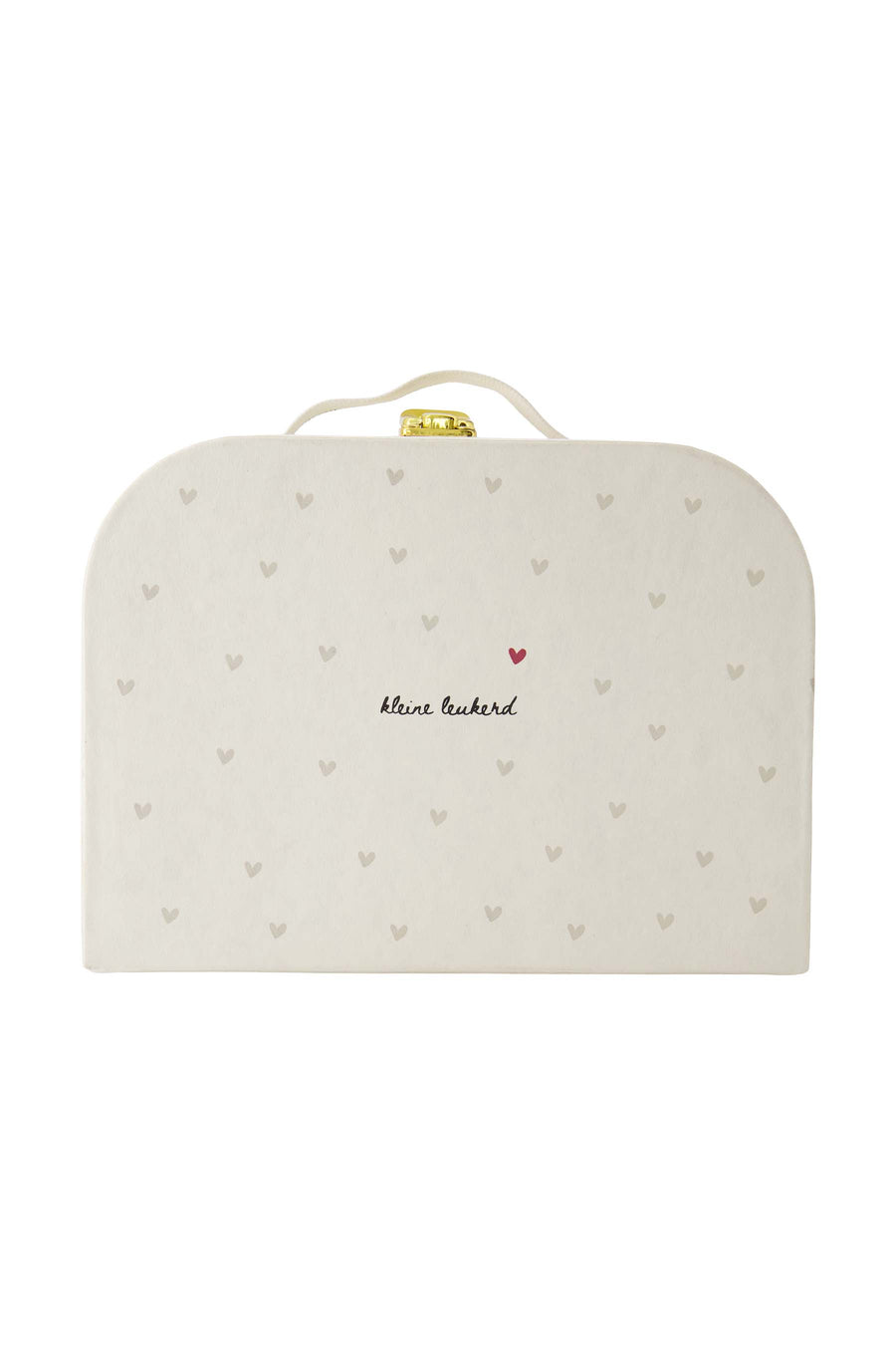 memories suitcase little cutie | white / sand