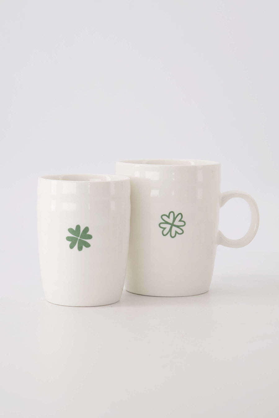 Set Klavertje Wit/Groen