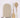 keukenset Happiness & Hartje - Ovenwant, houten lepel & spatel - Zand & naturel/wit