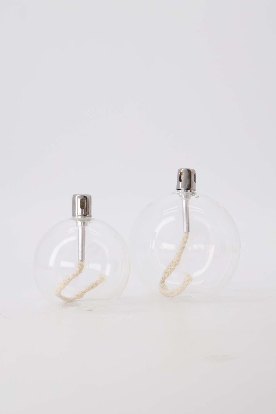 Set van 2 Olielampjes Glas