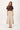 lange gebreide rok | beige