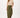 wrap skirt with pleat | moss green